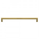 M Marcus Heritage Brass City Cabinet Pull Handle 256mm Centre to Centre